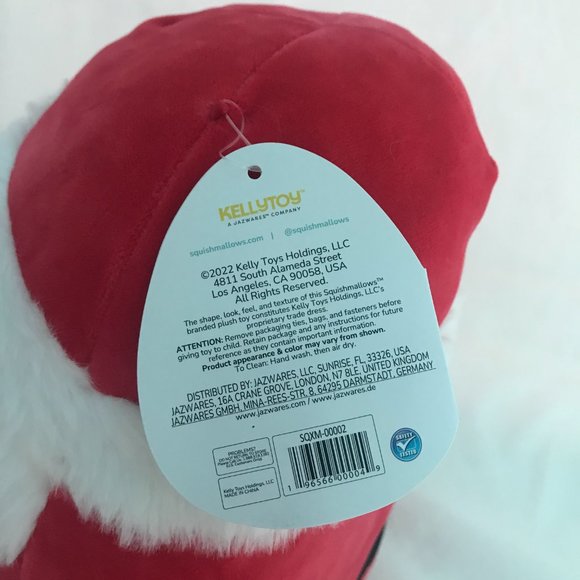 NWT 12” Nick the Santa Claus Christmas Squishmallow - Picture 8 of 8